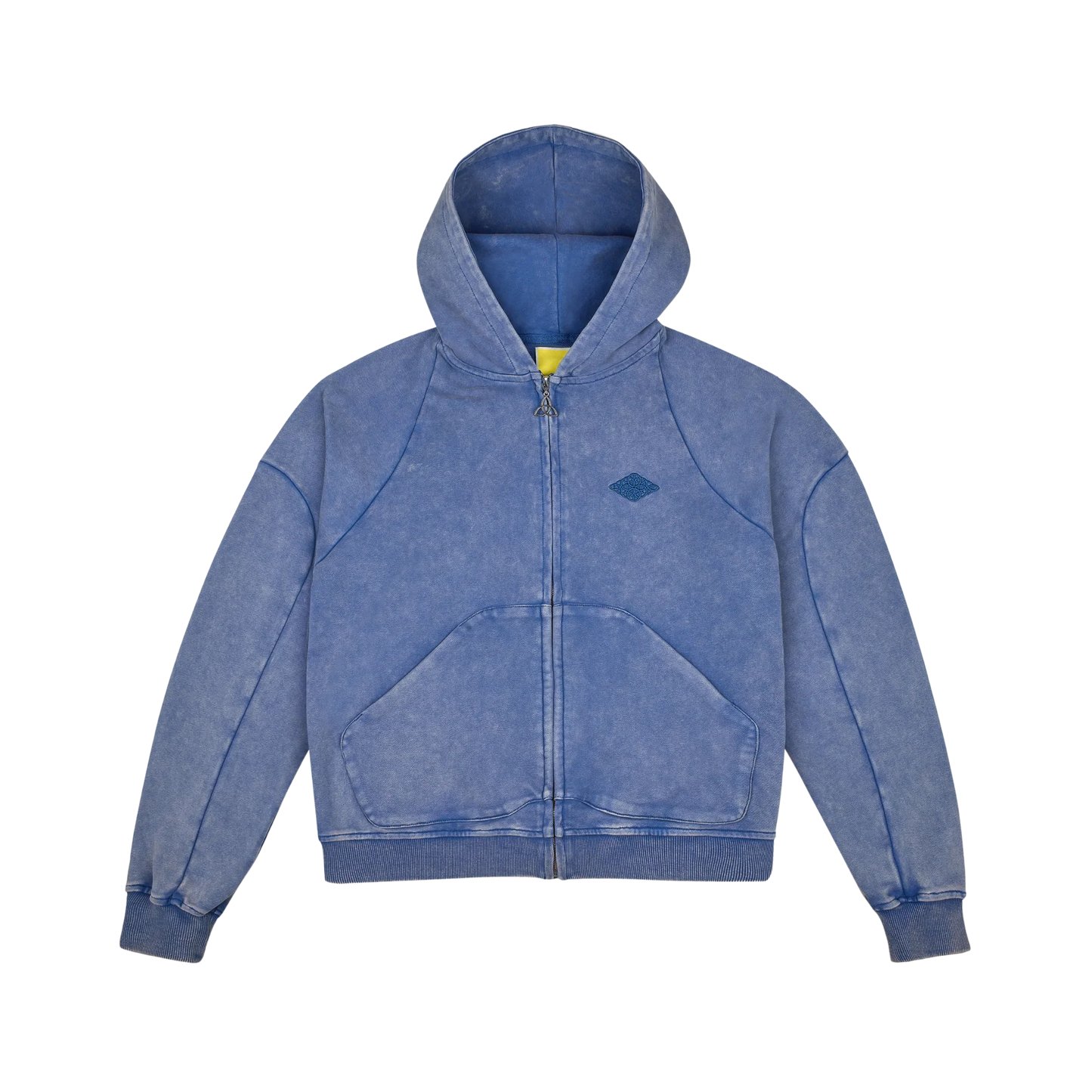 Trinity Zip Hoody Indigo Blue