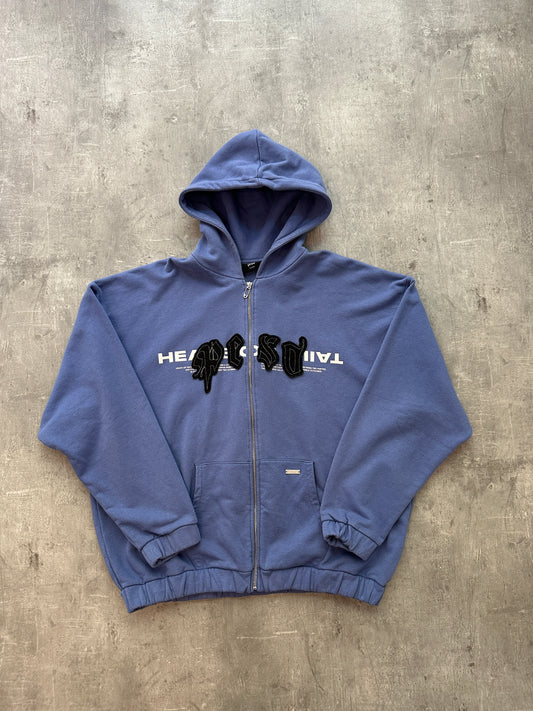 Peso Heads or Tails Zipper