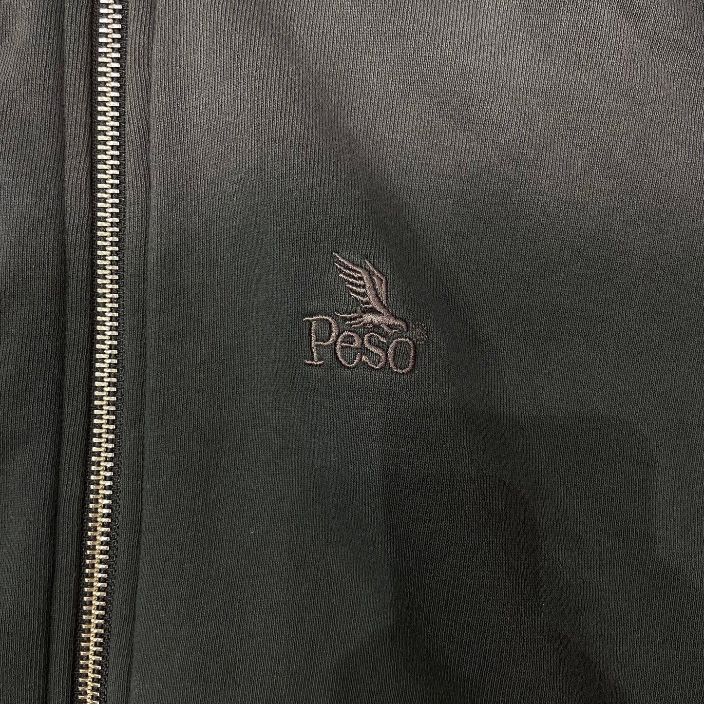 Peso Faded Zip schwarz