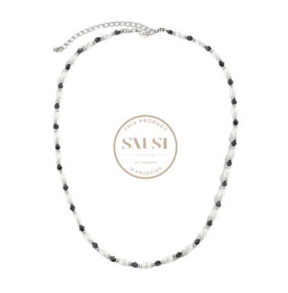 Snusi Pearl Chain Black/White