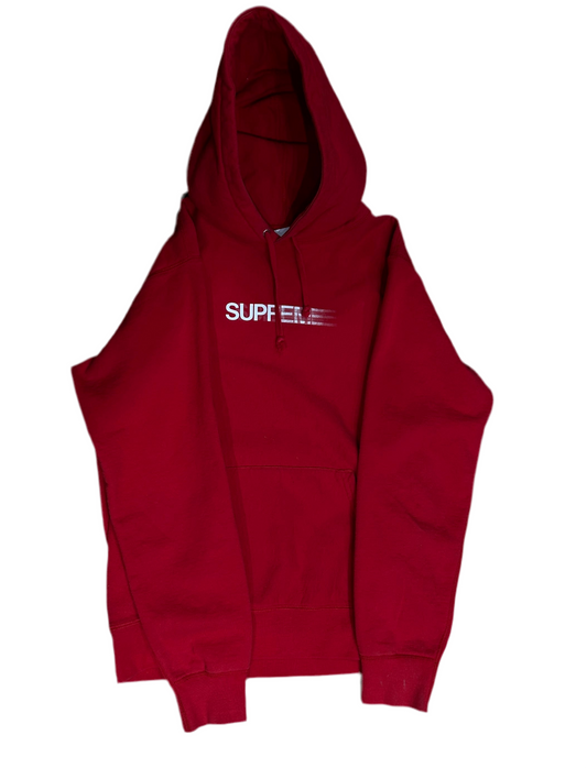 PreLoved Supreme Hoodie Rot