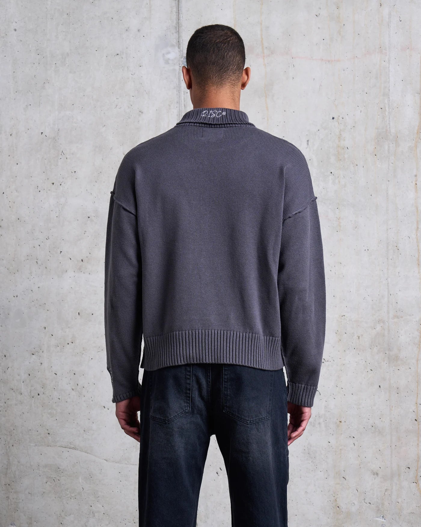 Risc Jumper Turtle Neck Anthracite