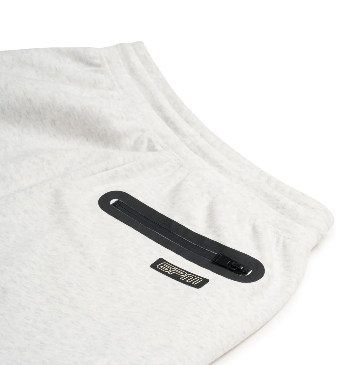 6pm wide roadman pants light grey melange